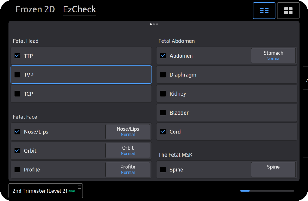 samsung ezcheck